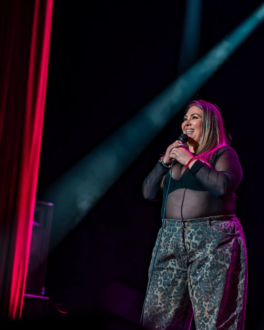 Johana Velandia en escena